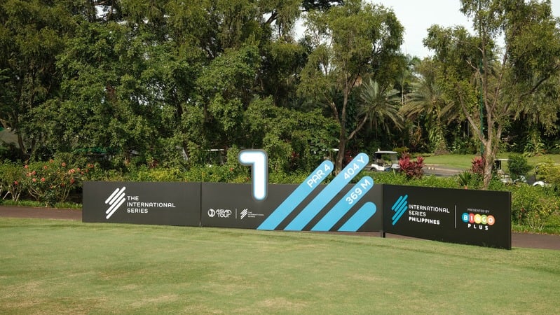 International Series golf ad boards
