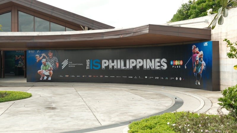 International Series golf backdrop