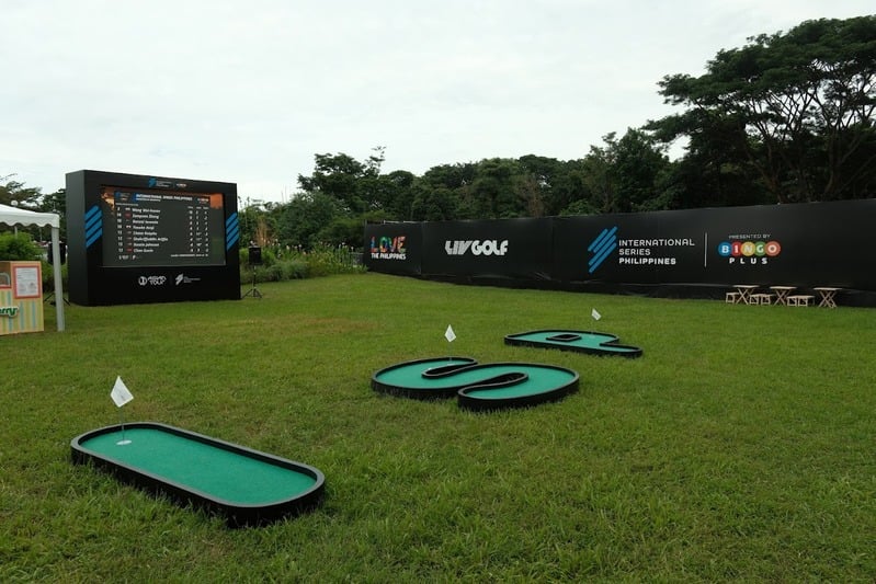 ISP letter putting green