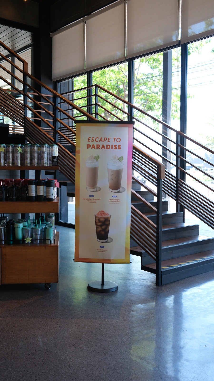 Starbucks banner collateral